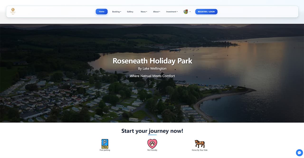 Roseneath Park Website